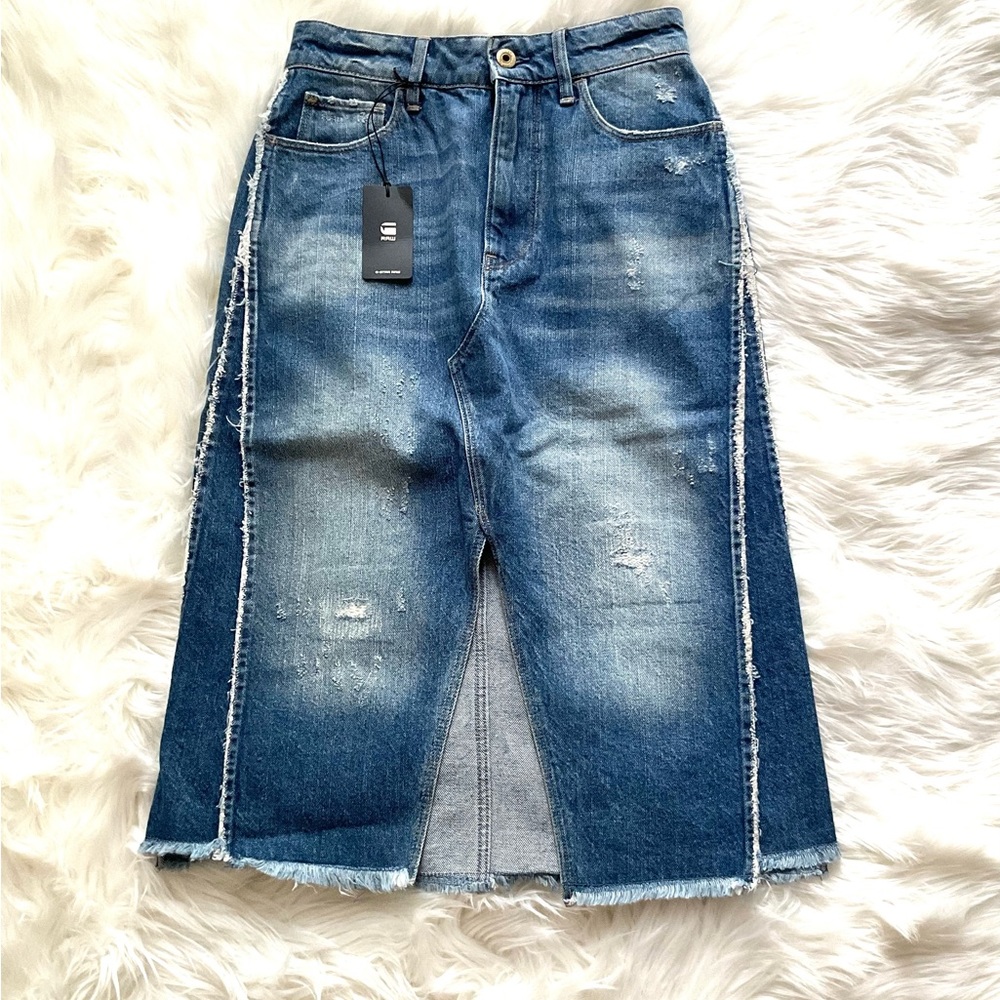 ⭐️ GSTAR RAW SKIRT ⭐️ - Picture 6 of 12